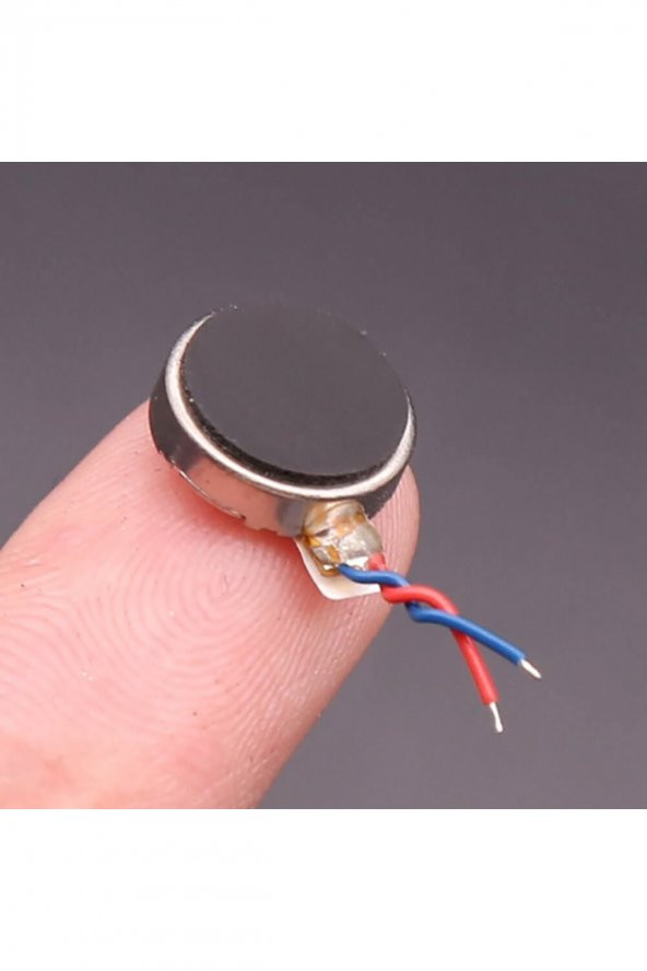 Titreşim Motoru 8mm 0834  12000 Rpm DC 2V/5V Küçük Telefon Oyuncak - 2