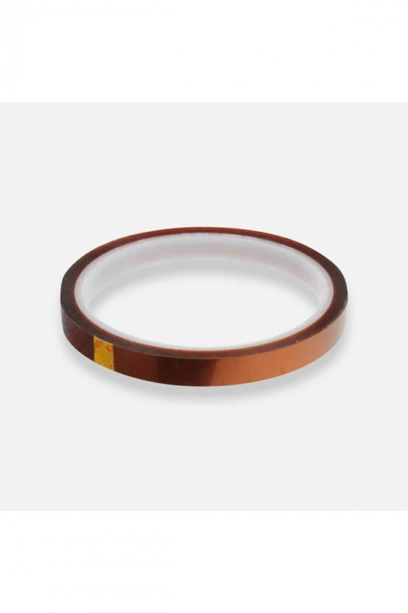 Kapton Bant 10mm x 30 Metre  Yüksek Düşük Sıcaklık -73C  260C Termal Isıya Dayanıklı - 4