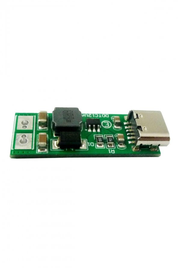 Type C USB 5V to 12V Boost Modül  9W DC Voltaj Yükseltici Taşınabilir Minik Güç Kaynağı Step Up - 7