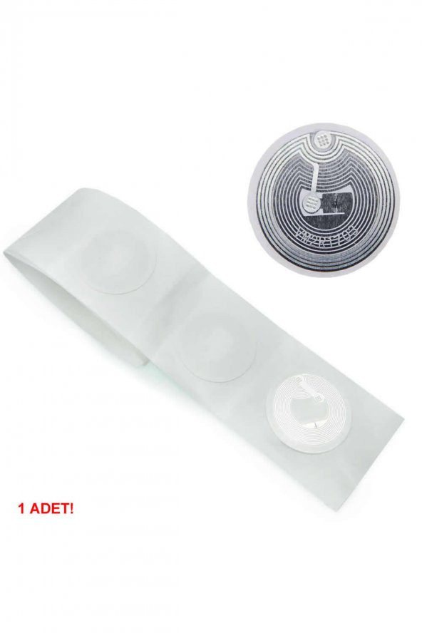 13.56Mhz UID Değiştirilebilir 25mm Rfid Etiket  Nfc Okunabilir Yazılabilir Göstergeç 13.56 Mhz - 6