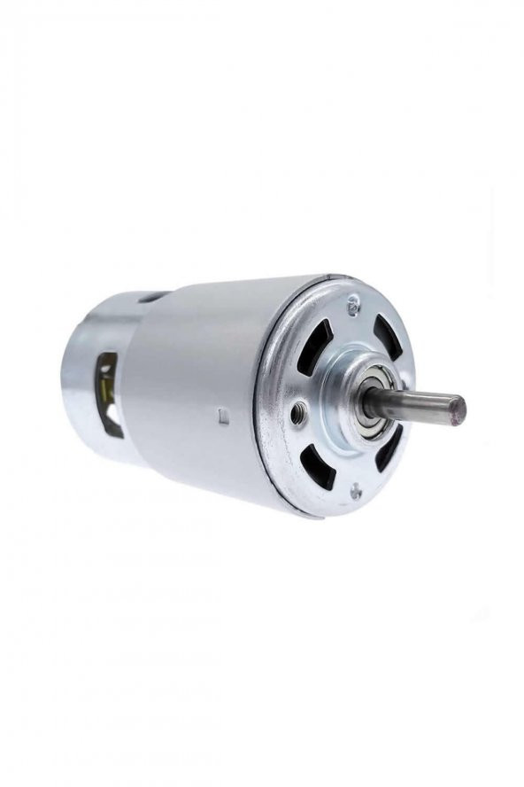 RS775 DC Motor 12V 15000Rpm  Yüksek Hız Tork Çift Bilyalı Rulman Matkap Torna CNC Router Motor - 7