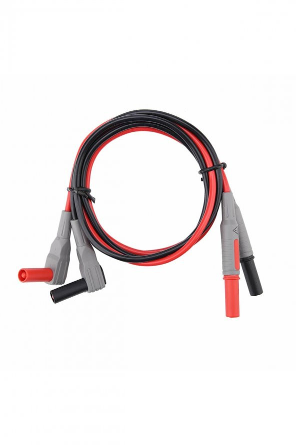 1 Çift P1033 Multimetre Probu 4mm Banana Tip Soket 1000V 10A  CATIII 1 Metre Kablo Voltmetre - 5