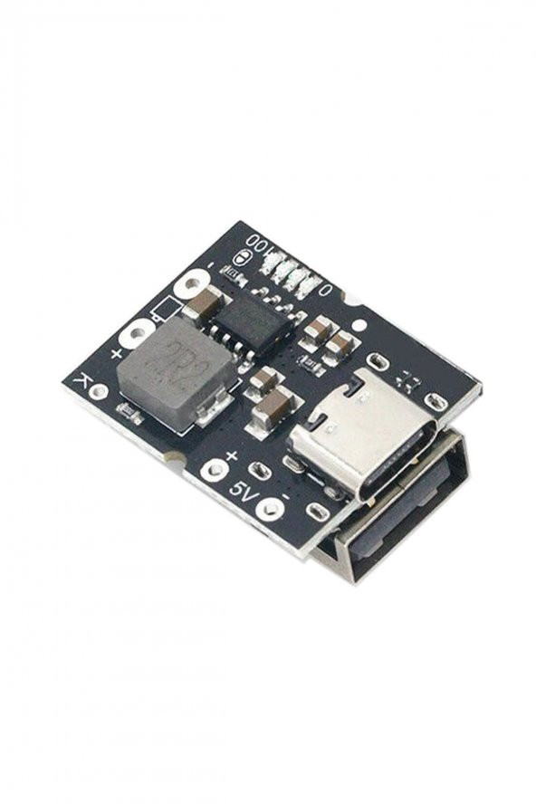 5V 2A Usb Çıkış Powerbank Devresi  Type C Usb Giriş Lityum Lion 18650 Pil Şarj Koruma Mobil - 5