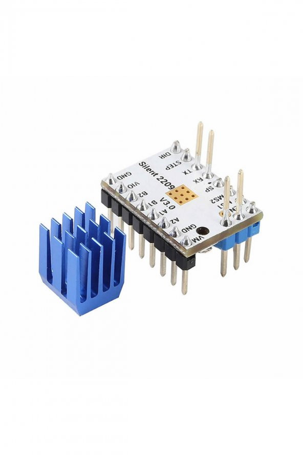 MKS Trinamic TMC2209 V2.0 Step Motor Sürücü Soğutuculu  MakerBase 1/256 Step 1.7A CNC 3D Yazıcı - 2