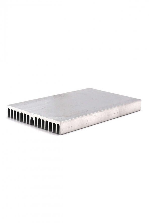 6cm x 10cm x 1cm Alüminyum Metal Soğutucu Blok  Radyatör Amfi Led Entegre Transistor Vga Ram Memory - 6