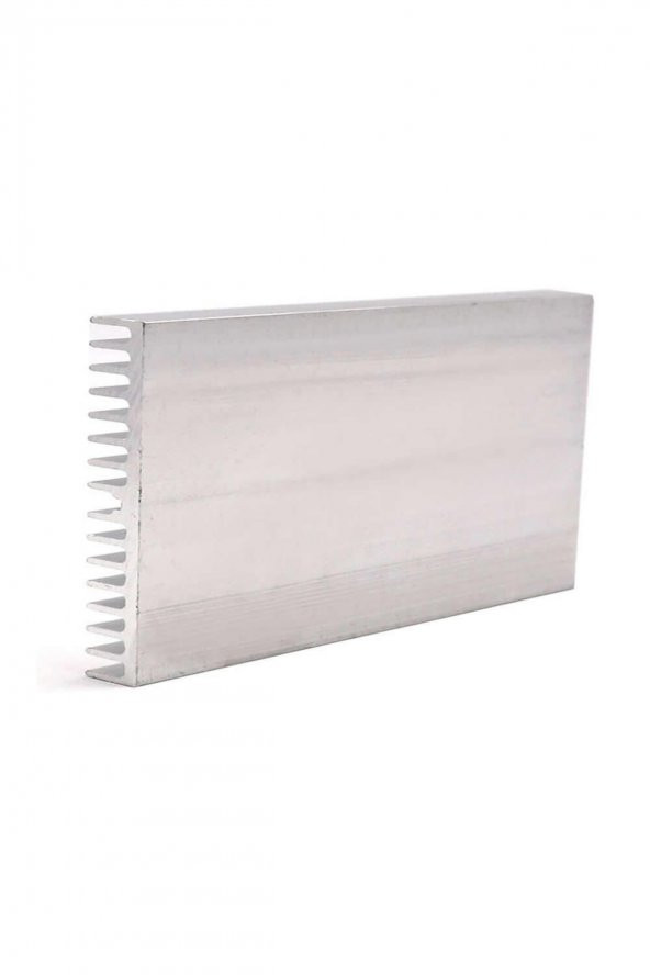 6cm x 10cm x 1cm Alüminyum Metal Soğutucu Blok  Radyatör Amfi Led Entegre Transistor Vga Ram Memory - 7