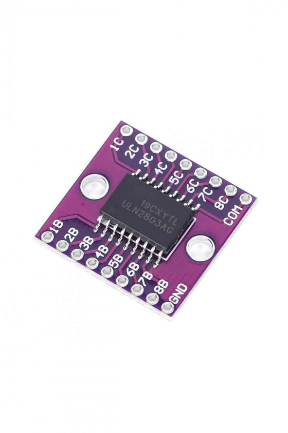 ULN2803A NPN 8 Adet Darlington Transistör Sürücü Entegre Modülü Bjt Bipolar Yüksek Voltaj Akım - 4