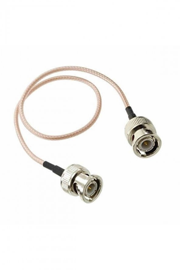50cm RG316 BNC Erkek Erkek Kablo  50ohm Koaksiyel Uzatma Bağlantı Osiloskop Labaratuar - 4