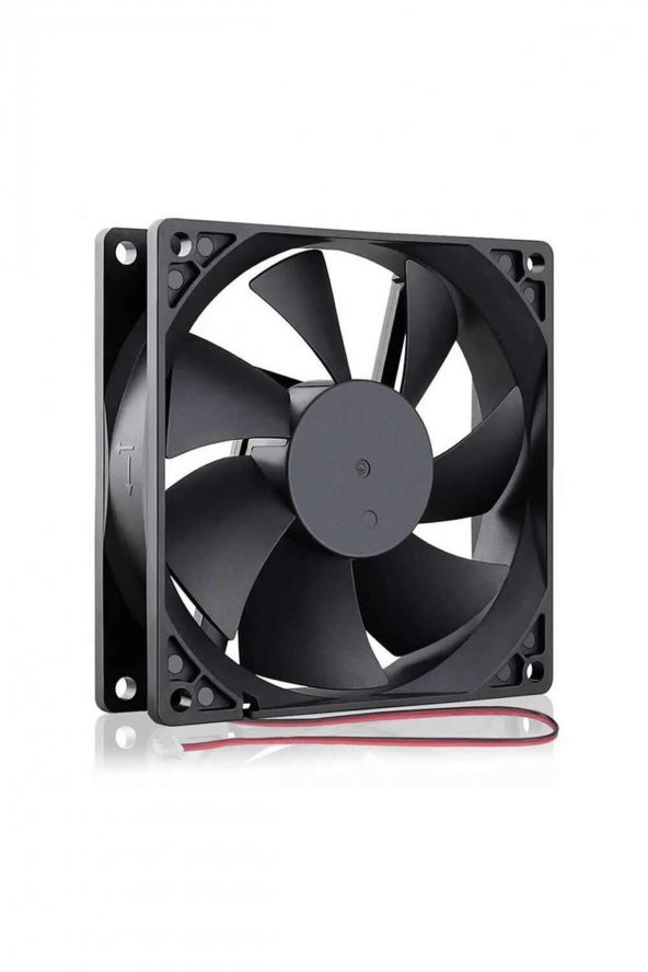 DC 12V FAN 90x90mm 9025 3200Rpm 9x9cm Sessiz 2 Pin Fırçasız Soğutma Kuluçka - 4