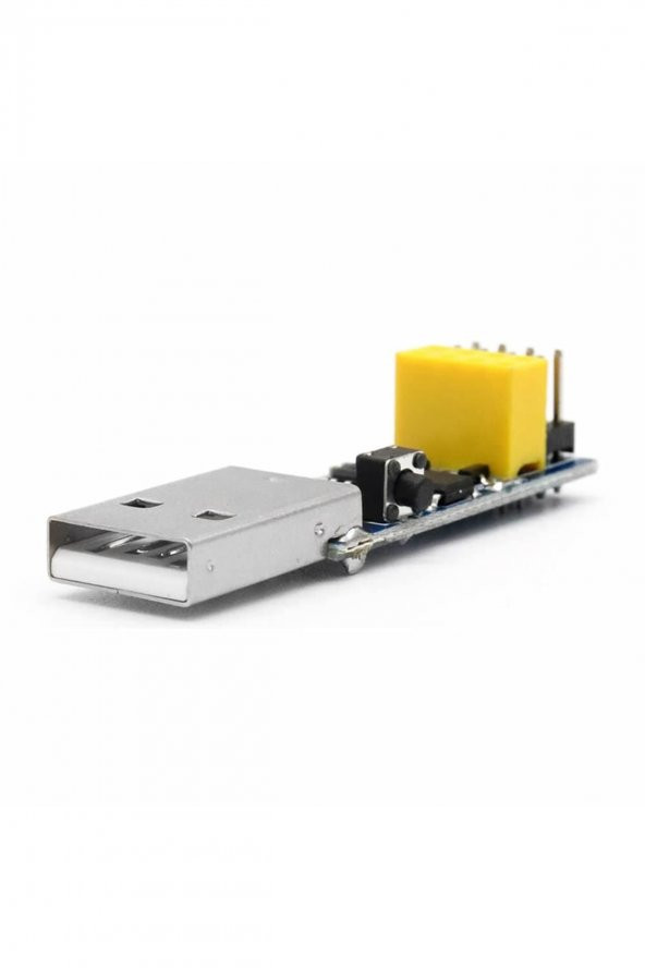 ESP-01 CH340 Usb Bağlantı Adaptörü Reset Butonlu  Esp01 Esp8266 Esp-01s Wifi Modül Ayar - 5