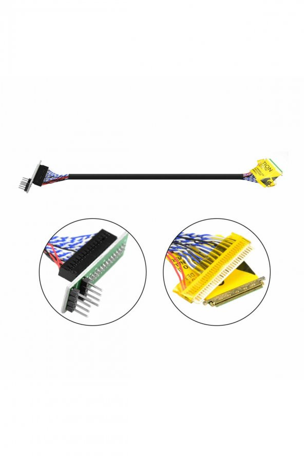 30 / 40 Pin to DIP8 Lcd Led Ekran Aparatı  2 in 1 Edid Kablo Notebook Dizüstü 24c02 Okuma Yazma - 4