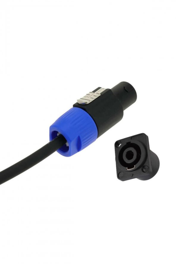 NL4FC Dişi Erkek Kablo Konnektör Çifti  AC 250V 30A 4 Pin Hoparlör Ses Speakon - 5