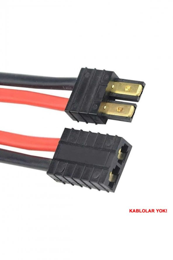 TRX Erkek Dişi Soket Çifti  Traxxas Altın Kaplama 30A Lityum LiPo Pil Batarya Akü Bağlantı - 5