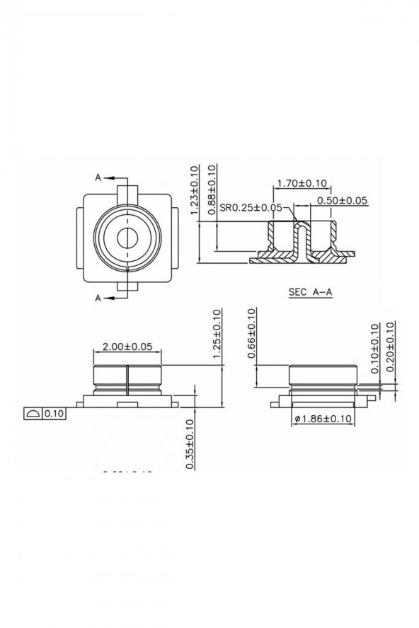 SMD U.FL RF Anten Konnektör Ufl Soket Gsm Gps Wifi Smt Laptop Wif - 6