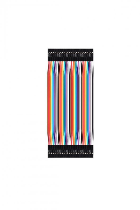 10cm 40 Pin Dişi Dişi Dupont Kablo Breadboard Jumper Ayrılabilir - 8