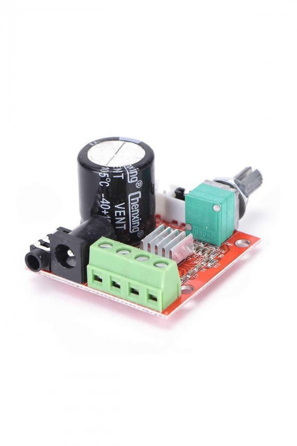 PAM8610 2x 10W Stereo Amplifikatör Modül  DC 6-15V Class D Amfi Devresi Ses Kontrol Potu  4 8 Ohm - 2