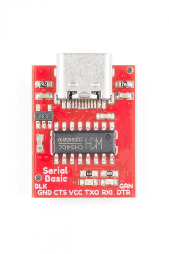 CH340C USB to TTL UART Modül TypeC  Seri Port Haberleşme ISP Arduino STC STM8 STM32 Program Download