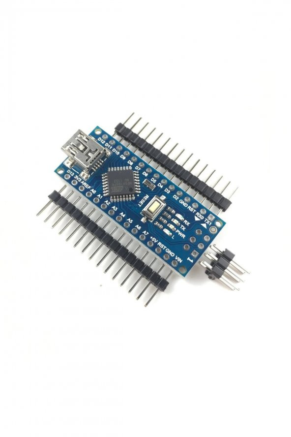 Arduino Nano 3.0 Atmega328 CH340  Mini Usb Kod Yazılım Geliştirme Eğitim Kartı Programlama Diy - 3