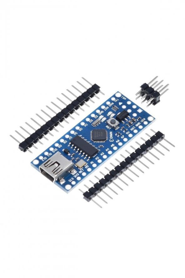 Arduino Nano 3.0 Atmega328 CH340  Mini Usb Kod Yazılım Geliştirme Eğitim Kartı Programlama Diy - 4