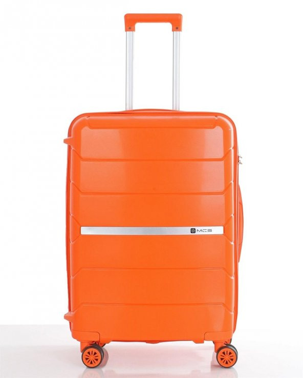 Kırılmaz Valiz Seti 3'lü Dört Tekerlekli Polipropilen - 5