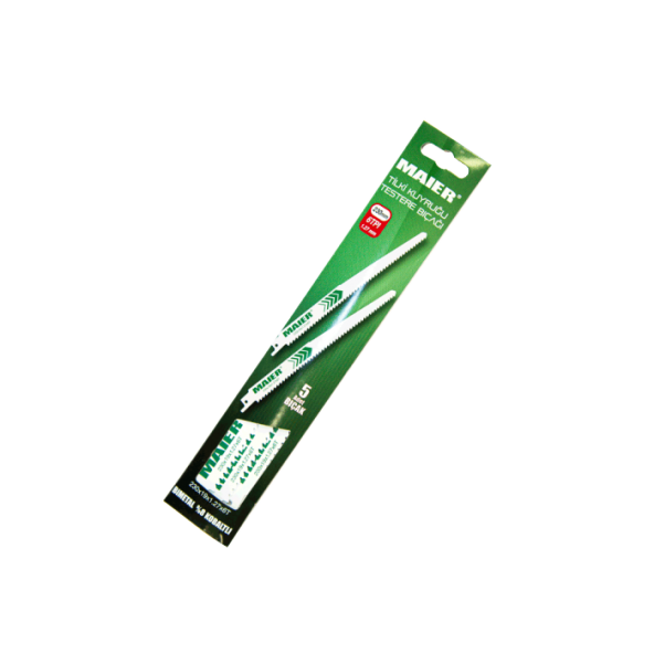 Maier MTK02 229 mm. 5li Tilki Kuyruğu Testere Bıçağı - 4