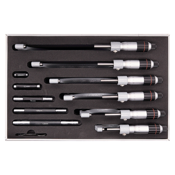 Werka W217-9576 0...150x0.01mm 6prç.DışÇap MikrometreSet - 3