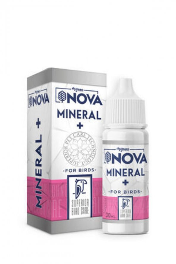 Nova Mineral Sıvı Kuş Minerali 30ml