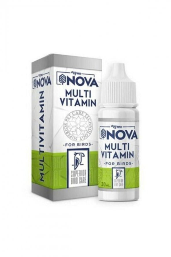 Nova Kuş Vitamini Multivitamin 30 ml