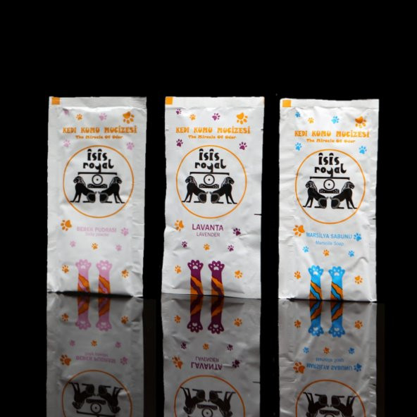 Royal İsis Kedi Kumu Koku Giderici 3lü Paket 3x25gr