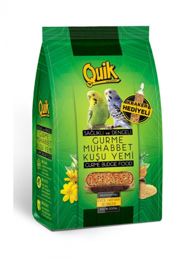 Gurme 500 Gr Vitaminli Muhabbet Kuş Yemi