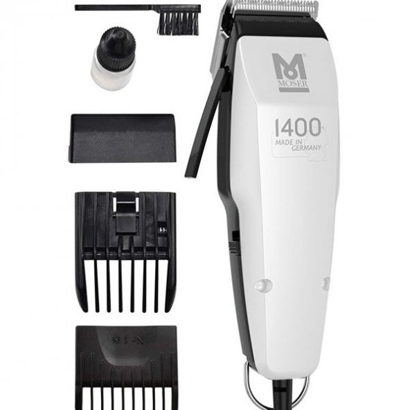 Moser 1406-0458 Gümüş Saç Kesme Makinesi