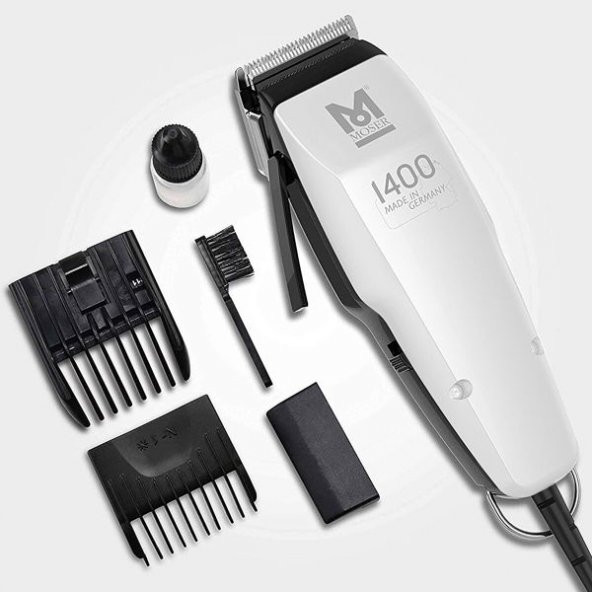 Moser 1406-0458 Gümüş Saç Kesme Makinesi - 4