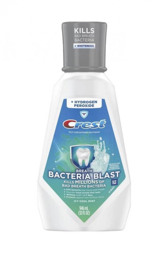 Crest Breath Bacteria Blast Gargara 946 ML