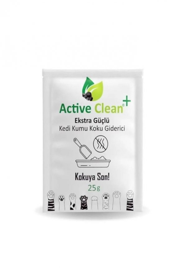 Active Clean Active Carbon Kedi Kumu Koku Giderici 25 gr