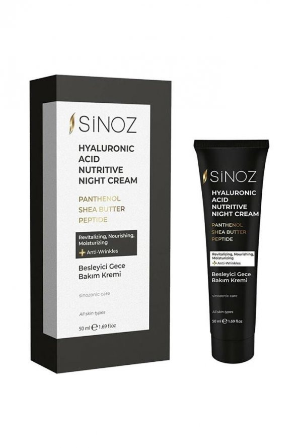 Sinoz Besleyici Gece Bakım Kremi 50 ML