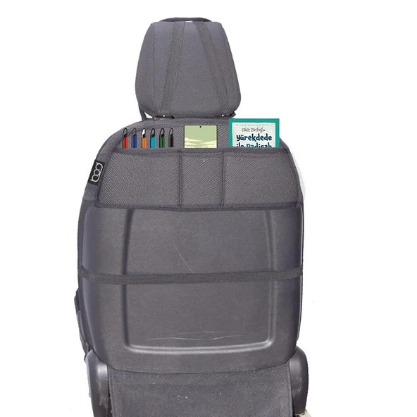 Bod Chery Tiggo 7 Pro Oto Koltuk Koruma Kılıfı Artemis Serisi 2023-Sonrası Siyah - 4