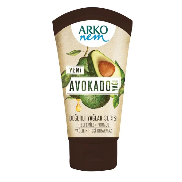 Arko Nem 60ml Değerli Yağlar Serisi El,Yüz,Vücut Kremi Avakado Yağı