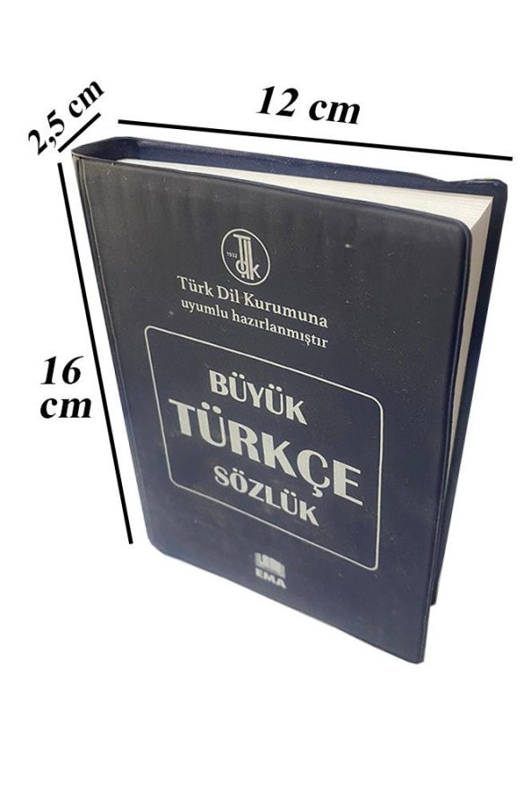 Büyük Türkçe Sözlük Tdk Uyumlu Orta Okul Plastik Kapak 544 Sayfa Renkli 1 Adet Ema 12x16 cm Türkçe Sözlük 5-6-7-8 Sınıf