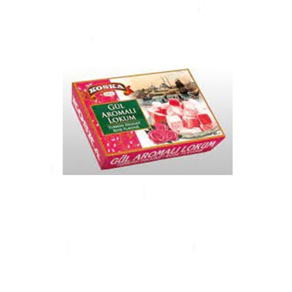Koska Gül Aromalı Lokum 500 g.