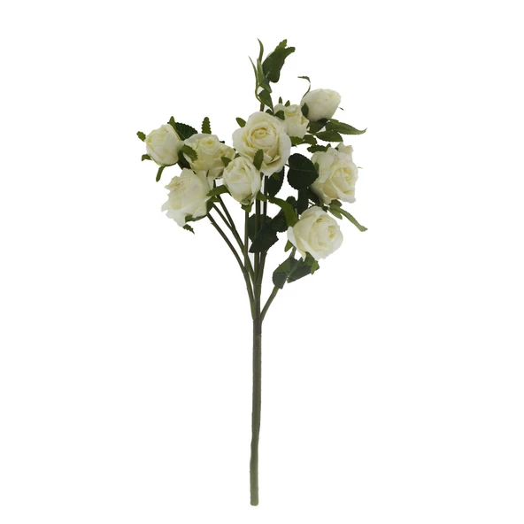 1 Demet 50cm Yapay Çiçek 5 Dallı Gül - 8