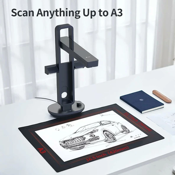 CZUR Aura Pro Kitap ve Belge Tarayıcı - 4