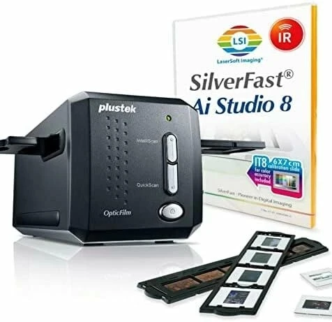 Plustek OpticFilm 8200i AI - 35mm Film ve Slayt Tarayıcı