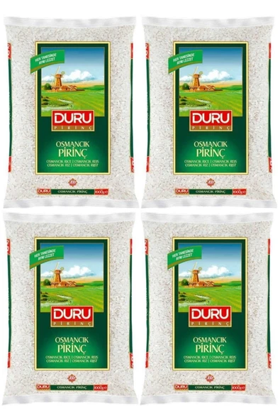 Duru Osmancık Pirinç 1 Kg X 4 Adet ürün görseli