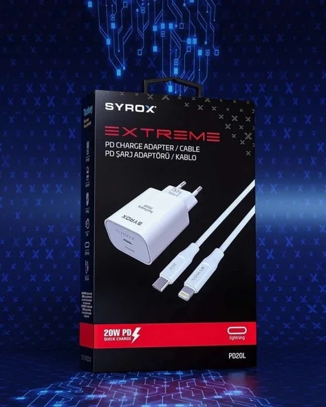 Apple Iphone Tüm Serilerle Uyumlu Hızlı Şarj Aleti Kablo Adaptör 5 6 7 8 X 11 12 13 14 Pro Max Plus (20W Type-C Çıkışlı) - PD20L - 4