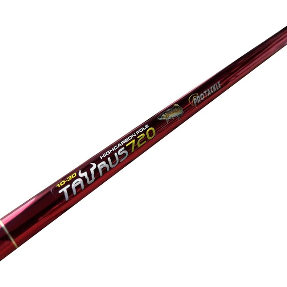 Teleskopik Mini Karbon Göl Kamışı - Taurus - 720 cm - 7