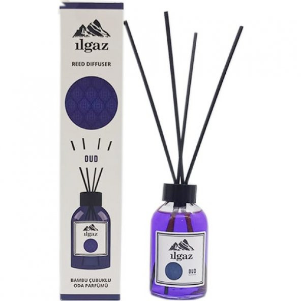 Ilgaz Oud Oda Kokusu 110 ml Tropikal Oud Oda Parfümü Kalıcı Parfümlü Ortam Kokusu Dekoratif Oda Kokusu