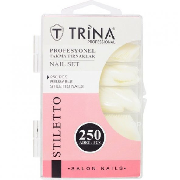 Trina Takma Tırnak 250‘LI Kutulu (Stiletto) - 07 ürün görseli