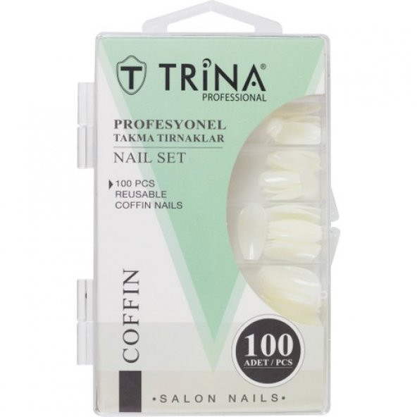 Trina Takma Tırnak 100‘LÜ Kutulu (Coffin) - 06 ürün görseli