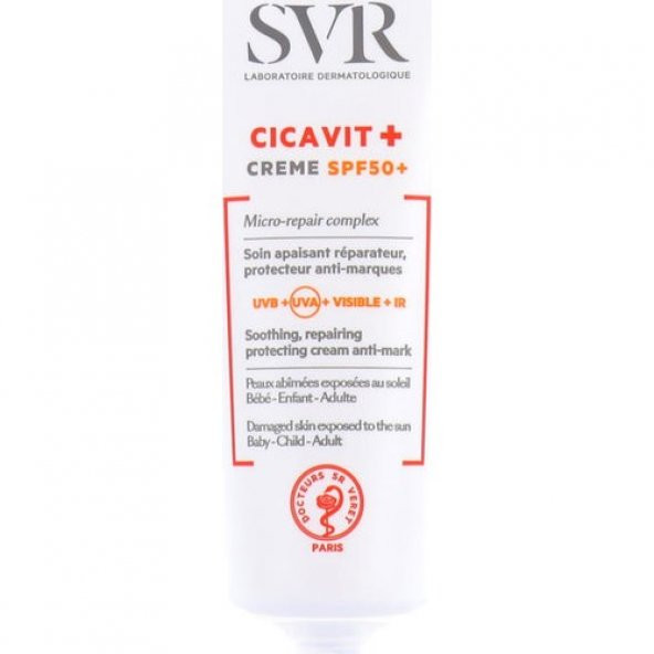 SVR Cicavit+ SPF 50 Güneş Kremi 40 ml