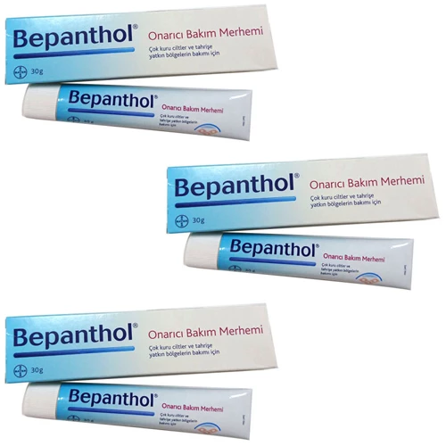 Bepanthol Onarıcı Bakım Merhemi 30 gr 3 Adet